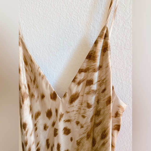 L’agence leopard print slip dress - Picture 3 of 7